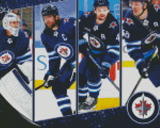 Winnipeg Jets Poster Diamond Painting