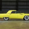 Yellow Ford Thunderbird Diamond Painting