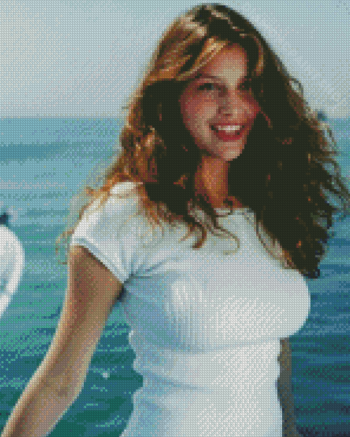 Young Laetitia Casta Diamond Painting