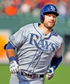 Aesthetic Kevin Kiermaier Blue Jays Diamond Painting