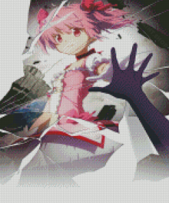 Aesthetic Madoka Magica Diamond Painting