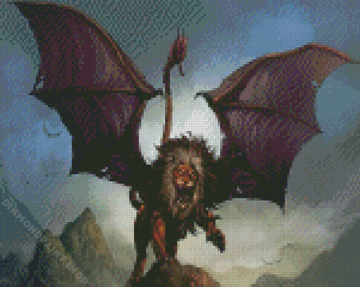 Aesthetic Manticore Diamond Painting