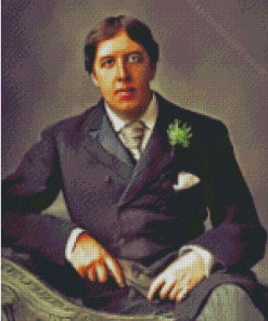 Aesthetic Oscar Wilde Diamond Painting