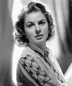 Aesthetic Ingrid Bergman Diamond Painting