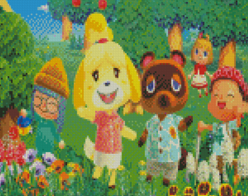 Animal Crossing New Horizons Diamond Painting