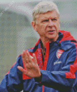 Arsene Wenger Football Manager Diamond Painting