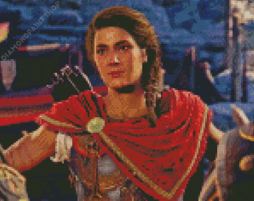 Assassins Creed Kassandra Diamond Painting