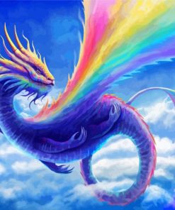 Colorful Dragon Diamond Painting