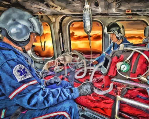 Cool Paramedic Diamond Painting