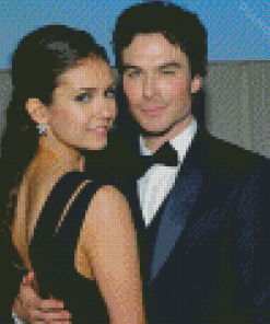 Damon And Elena Diamond Painting