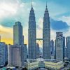 Kuala Lumpur Petronas Twin Towers Diamond Painting