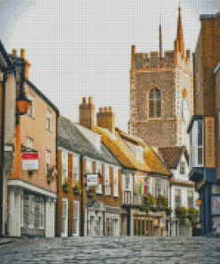 Norwich City Streets Diamond Painting