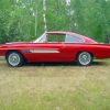 Red 1963 Ford Thunderbird Diamond Painting