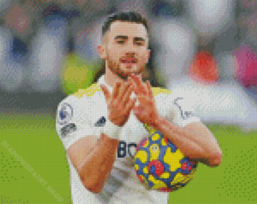 The Footballer Jack Harrison Diamond Painting