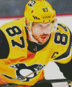 The Ice Hockey Player Sidney Crosby Diamond Painting