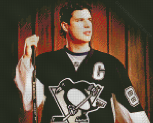 Young Sidney Crosby Diamond Painting