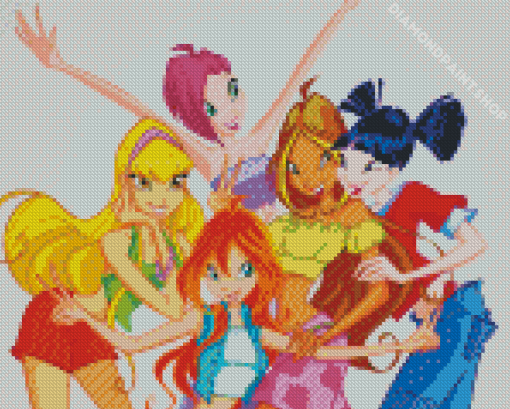 Aesthetic Winx Club Diamond Painting