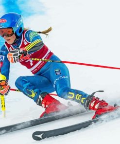 Alpine Skier Diamond Painting