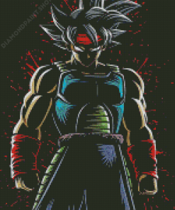 Bardock Diamond Painting