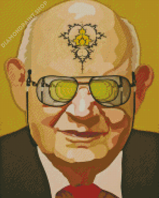 Benoit Mandelbrot Art Diamond Painting