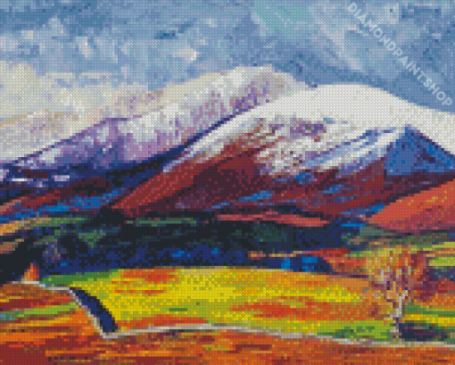 Blencathra Mountain Diamond Painting