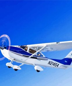 Cessna 182 Aircraft Diamond Painting