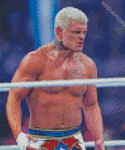 Cody Rhodes American Wrestler Diamond Painting