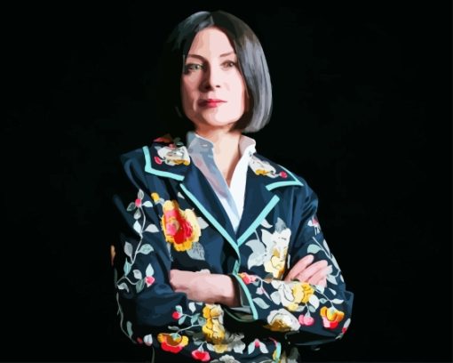 Donna Tartt American Writer Diamond Painting