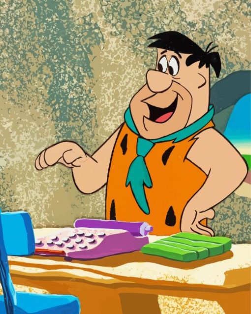 Fred Flintstones Diamond Painting