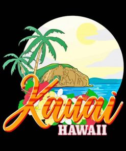 Hawaii Kauai Poster Diamond Painting