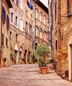 Italy San Gimignano Old Town Diamond Painting