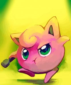 Jigglypuff Species Art Diamond Painting