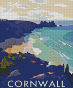 Kynance Cove Cornwall Diamond Painting