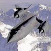 Lockheed SR 71 Blackbird Jets Diamond Painting