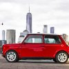 London Red Mini Car Diamond Painting