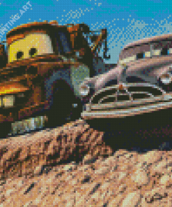 Mater And Doc Hudson Diamond Painting