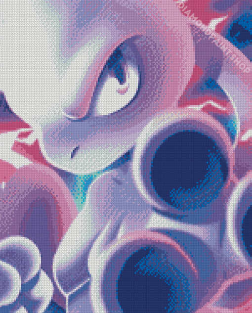 Mewtwo Diamond Painting