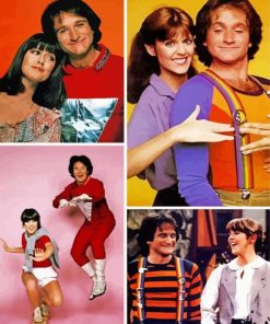 Mork And Mindy Characters Diamond Painting