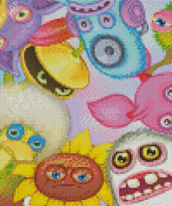 My Singing Monsters Video Game Diamond Painting