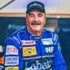 Nigel Mansell Car Racing Driver Diamond Painting