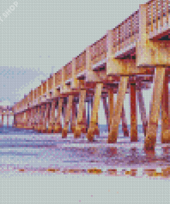 Old Jacksonville Pier Diamond Painting