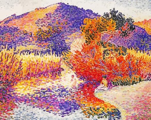 River In Saint Clair By Henri Edmond Cross Diamond Painting