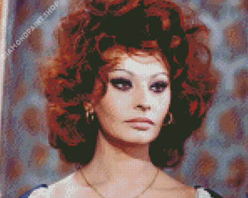 Sophia Loren Diamond Painting