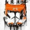 Splatter Commander Cody Helmet Diamond Painting