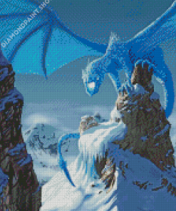 The Ice Dragon Diamond Painting