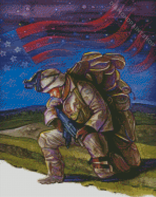 The Military Sacrifice Diamond Painting