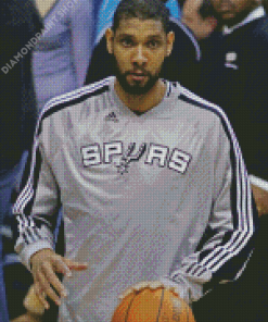 Tim Duncan Diamond Painting