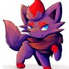 Zorua Species Art Diamond Painting