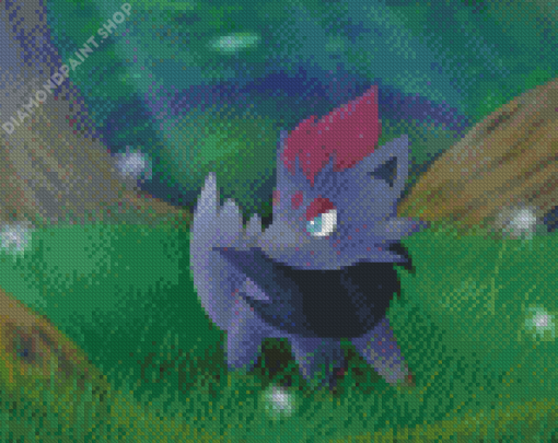 Zorua Species Diamond Painting