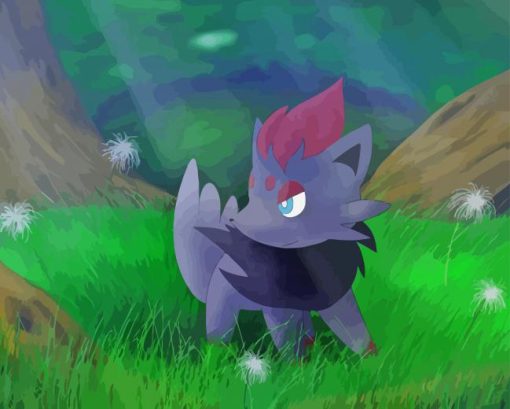 Zorua Species Diamond Painting